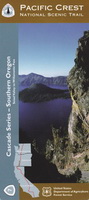 USFS Map- Pacific Crest Scenic Trail- Southern Oregon